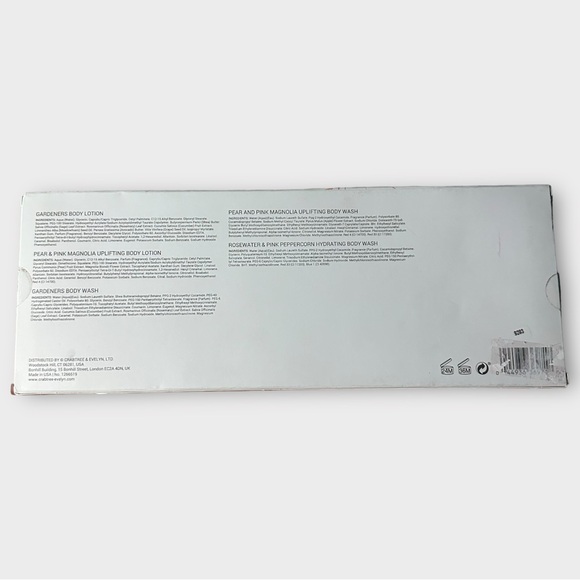 Crabtree & Evelyn NIB Body Lotion 2 x 50ml & Body Wash 3 x 50ml Set READ - Picture 9 of 11